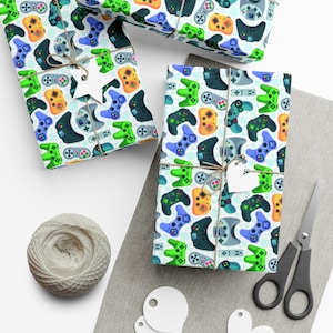 Retro Gamer Wrapping Paper