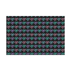 Black Pastel Skull Hearts Wrapping Paper~Gothic|Punk|Unique Gift Wrap|Birthday|Special Occasion| Party Supplies image 5