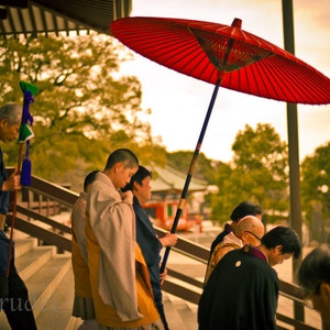 Japan, Fine Art Fotografie. Im Tempel. Narita, Japan 8 x 12