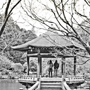 Japan Fine Art Fotografie. Sie und ich. Narita, Japan 8x12
