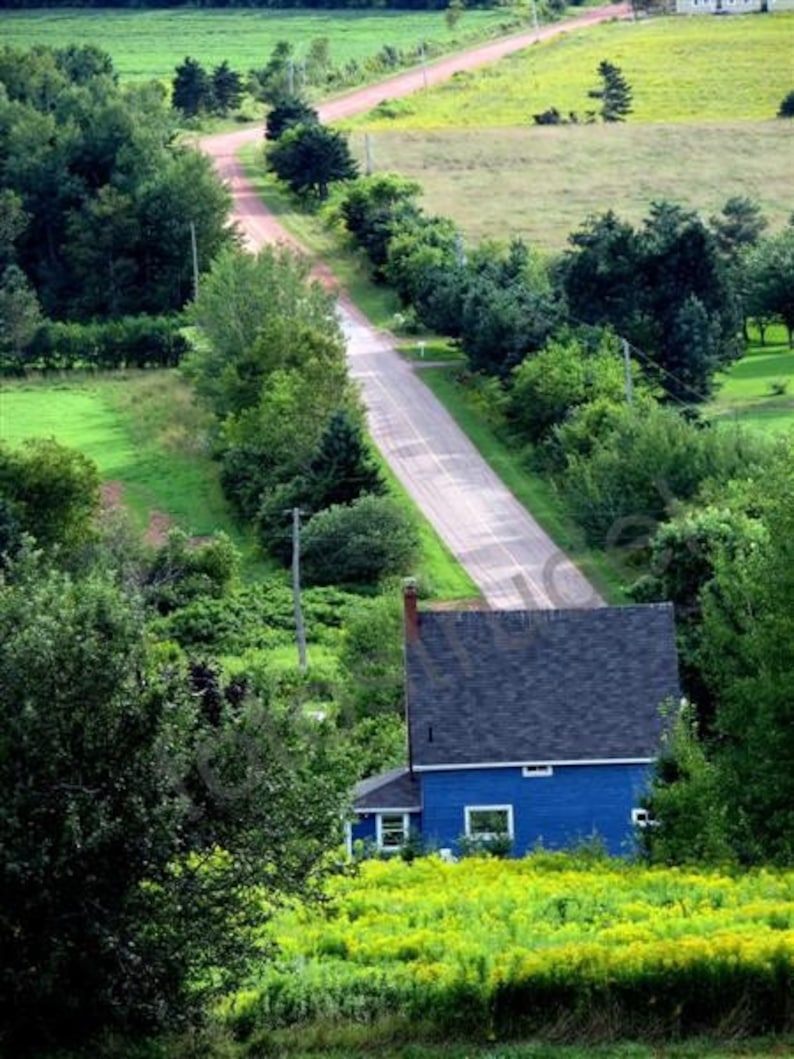 Prince Edward Island / PEI Photograph. New Glasgow Prince Etsy