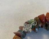 Jasper with Celtic Knot