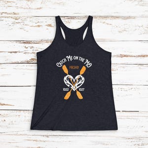 Catch Me On The MO Stylish Adventure Racerback Tank - Perfect for Fitness, Outdoor Fun, Kayaking, Running, and Summer Outings