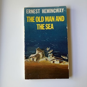 The Old Man and the Sea Book Ernest Hemingway 1980