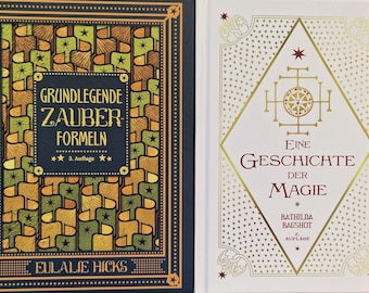 魔法薬学の本セット：上級編と基本編 - ハリーの図書館レプリカ - Etsy