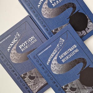 Potter Schulbücher. Buch zur Zaubertrankherstellung für Fortgeschrittene