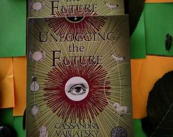 2 Books of Divination: Unfogging the Future. Volume 3 and 4. Props Replica Gifts Box For Men • Perfect Gift for Potterheads.