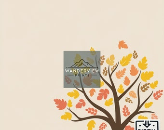 20 Seasonal Greeting Card Templates - High-res PNG Images - Spring, Summer, Fall, Winter - for Invitations, Greeting Cards, & Personal Use