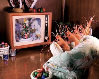 Holiday Movie Special Greeting Card by Shrimp Whisperer AK