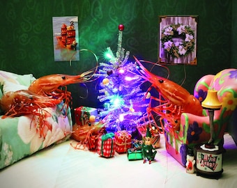 A Shrimpmas Story Card by Shrimp Whisperer AK