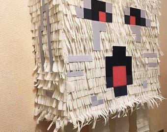 Piñata - Piñata Ghast personnalisée - Minecraft - ANNIVERSAIRE - FÊTE
