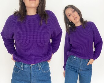 royal purple sweater