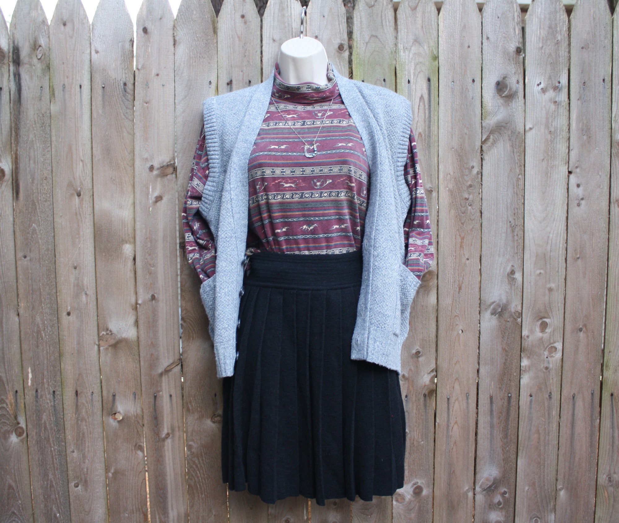 london fog vintage sweater