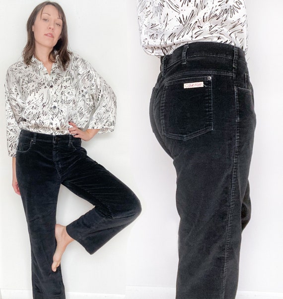CALVIN KLEIN vintage 70s mens corduroy pants / 36