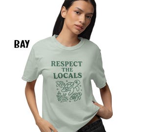 Respect the Locals Ocean Turtle Shirt