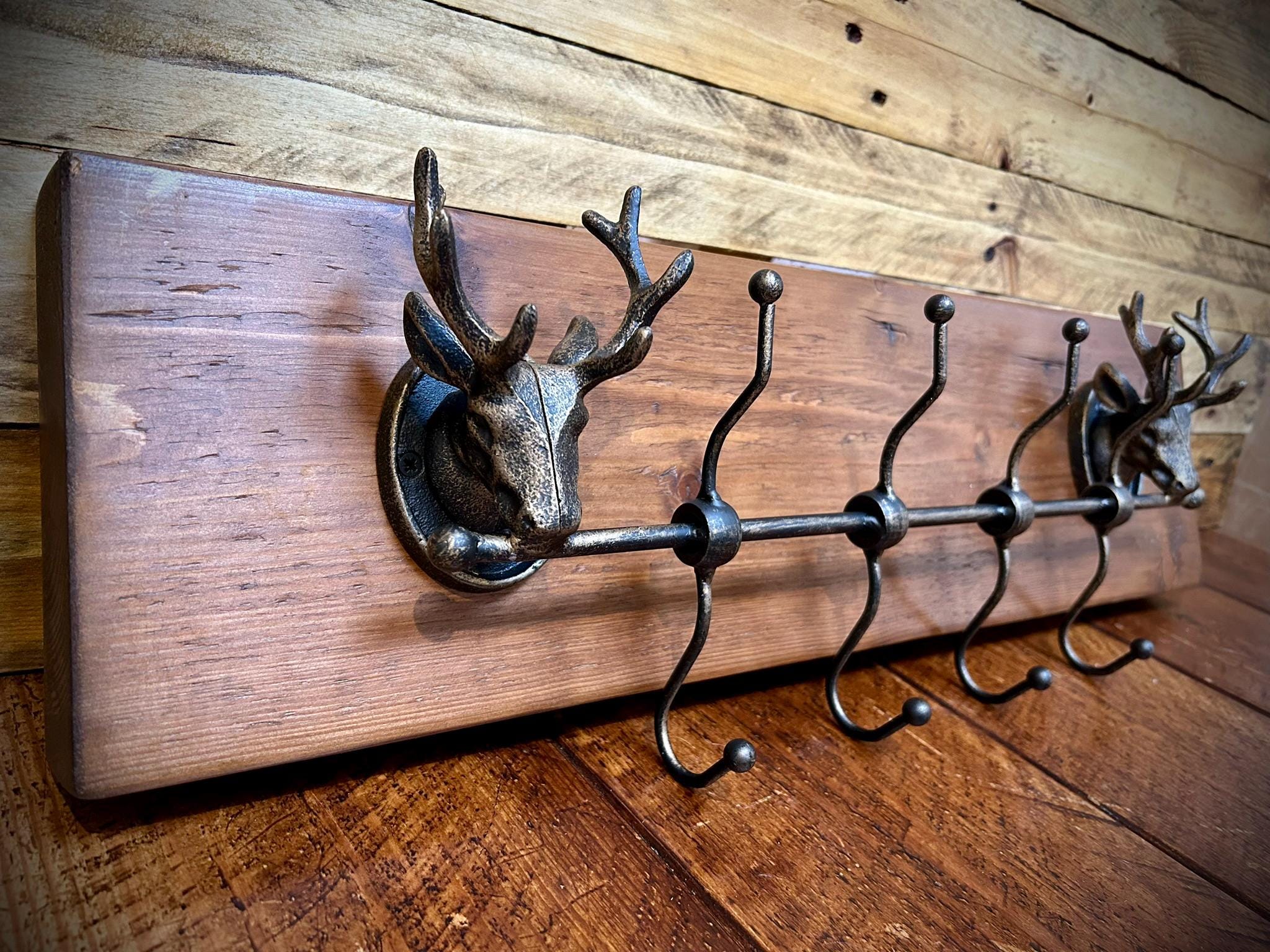 Deer Antler Hat Rack Authentic Antler Coat Stand And Hat Rack