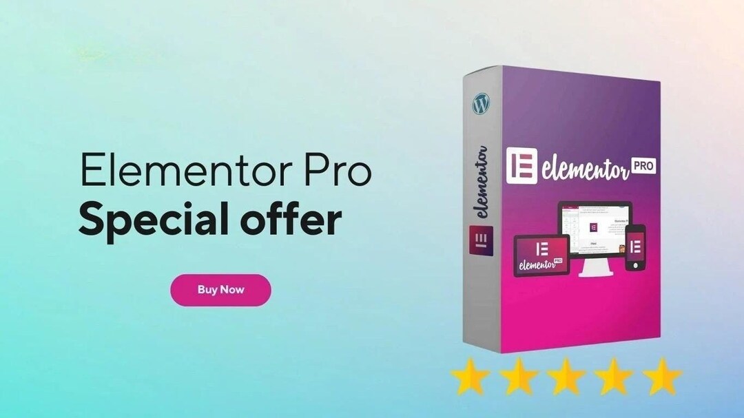 Elementor Pro 1 Year Original License Pro Plan Auto Updates Instant ...