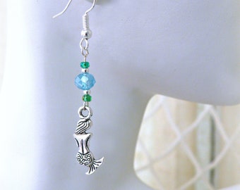 Mermaid Drop Earrings