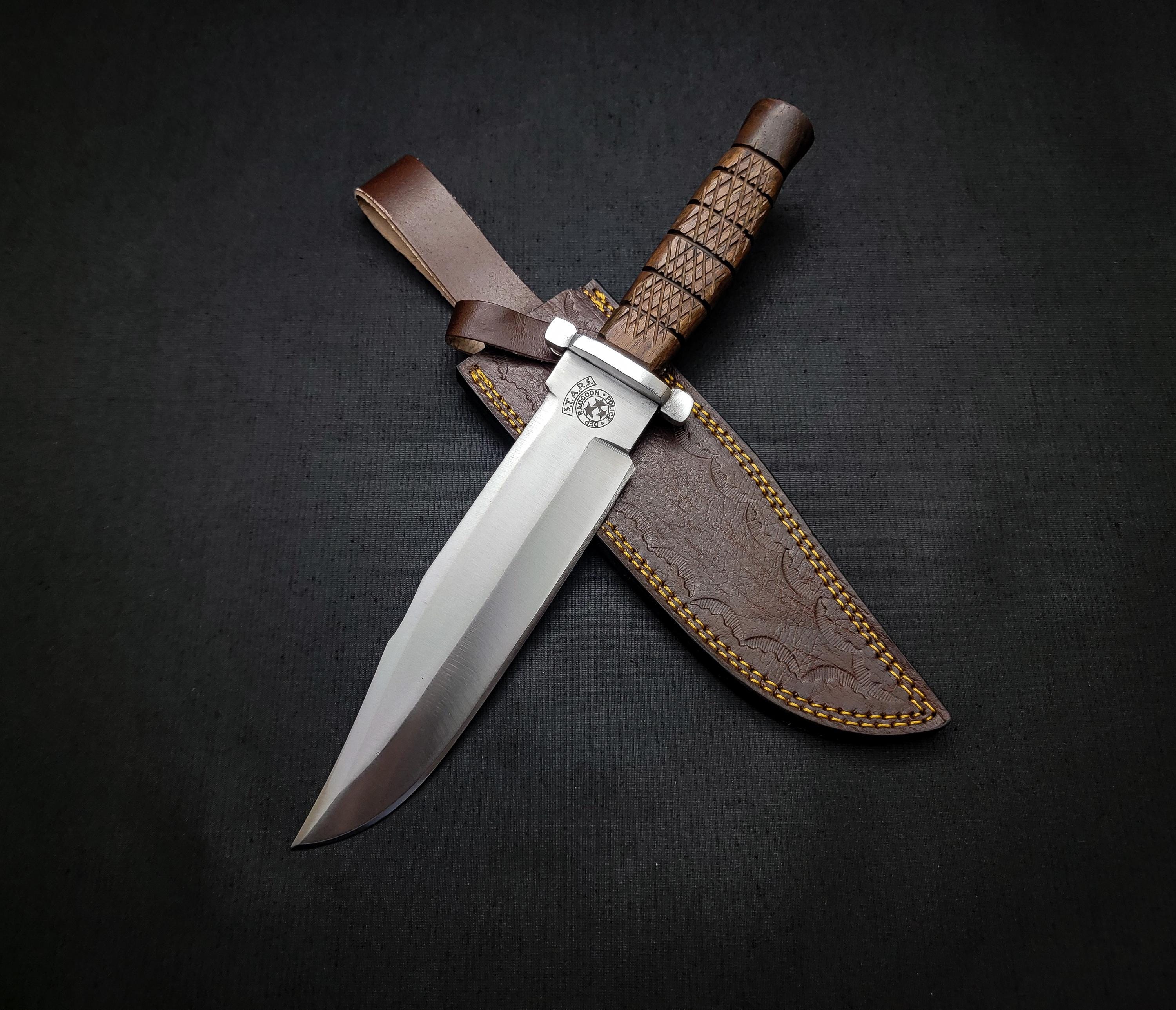 Resident Evil Raccoon City Police Knife Replica With Leather