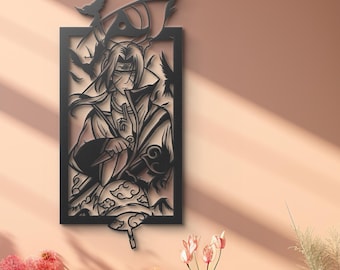 Anime Metal Wall Art: Laser-Cut Manga Decor