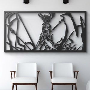Unique Anime Metal Wall Decor - Perfect Gift!  Aesthetic wall art for Your Room