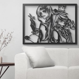 Unique Metal Wall Decor - Perfect Gift!  Aesthetic wall art for You Room