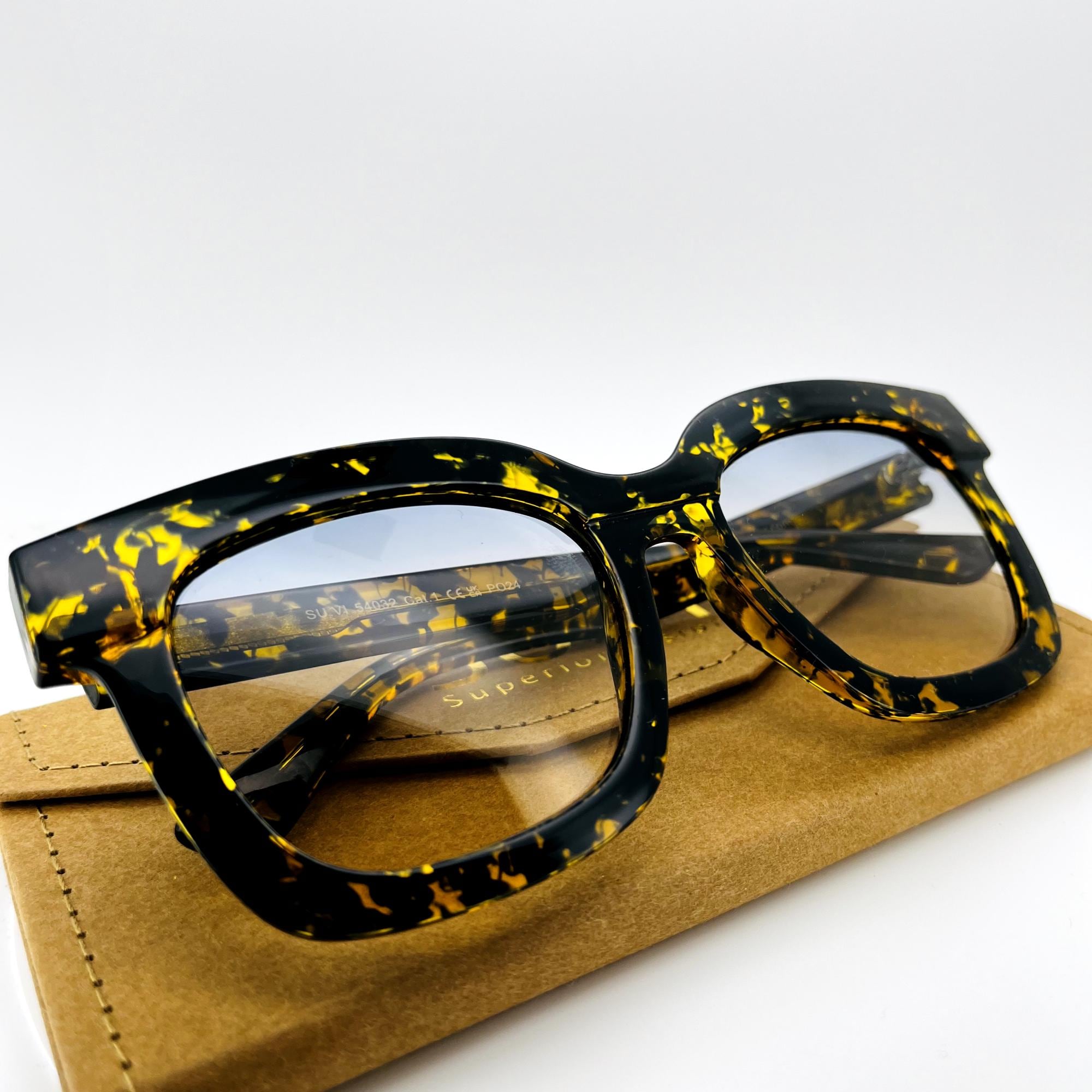 Blue tortoise shell sunglasses hot sale