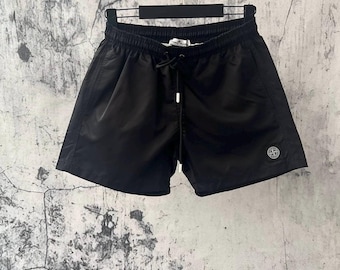2026-model! Summer Hot SI-zwemshorts heren polyester met kompaslogo zwemkleding