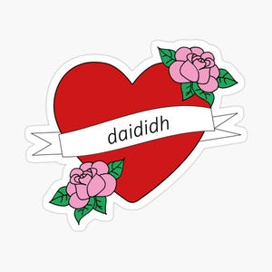 papa | Daididh Scottish Gaelic (Gàidhlig) stickers zonder luchtbellen