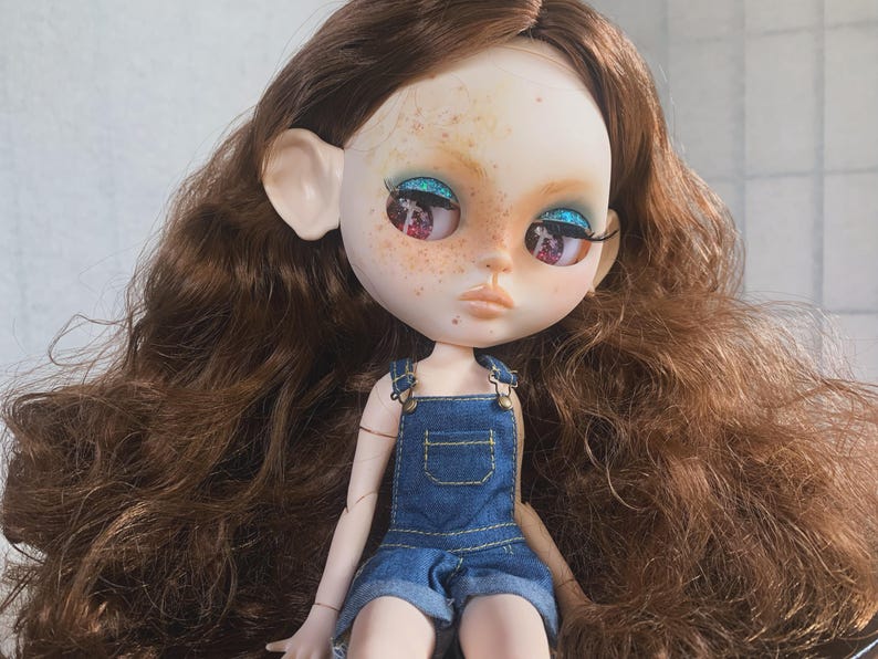 OOAK Blythe Doll Custom, X, Pearl, Mia Goth Etsy
