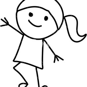 Image de dessin numérique, image de dessin animé pour enfants