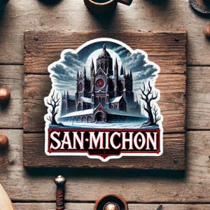 RIJK van de VAMPIER - San Michon - vinylsticker