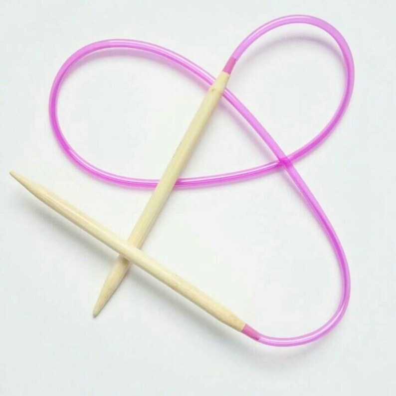 Circular Knitting Needles Set of 18 Bamboo Circular Etsy