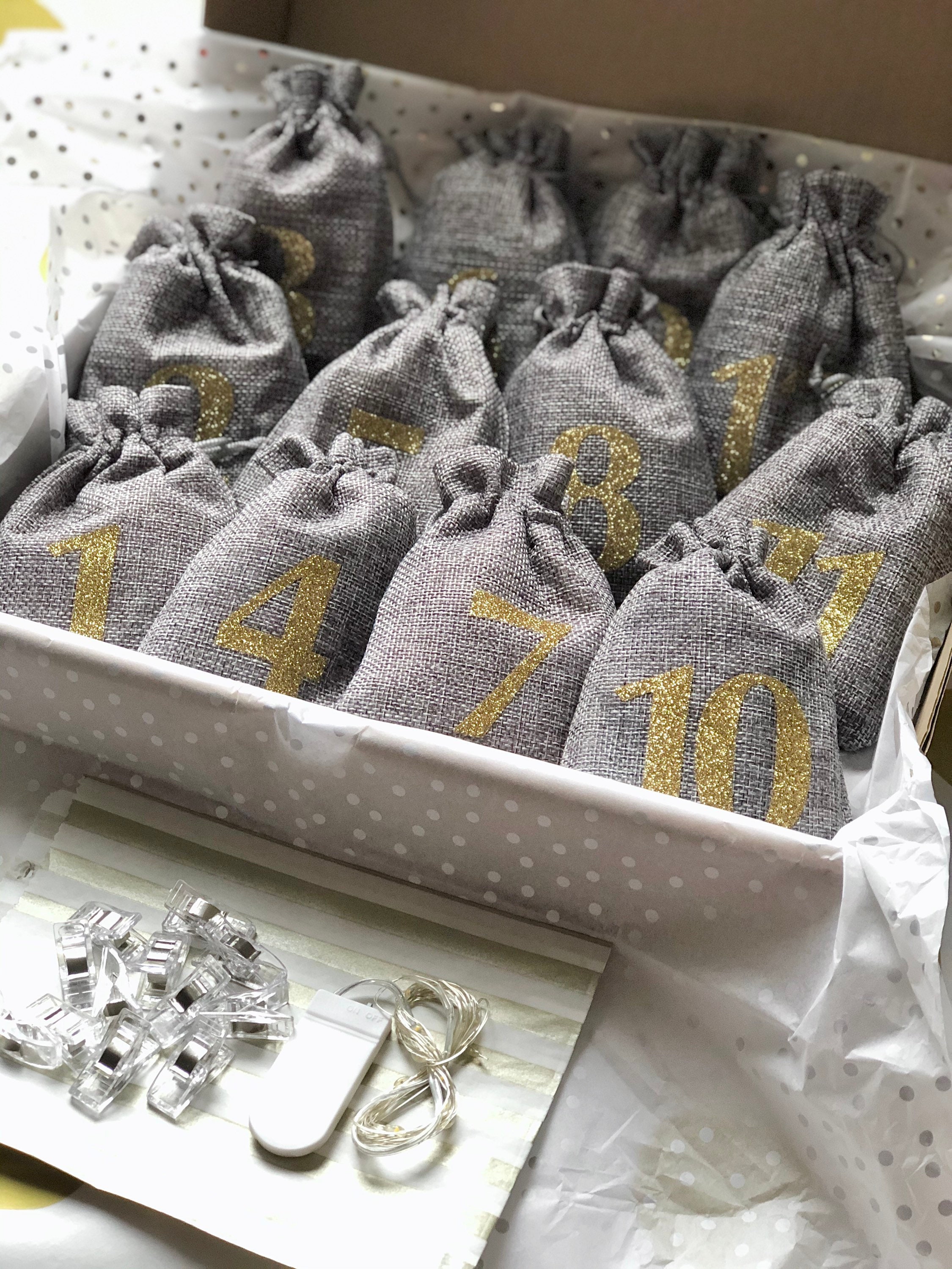 Quilters Advent Calendar Vintage Fabric Fat Quarter Advent Etsy