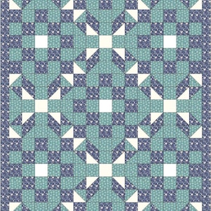 Alpine Cross Quilt Pattern Digital