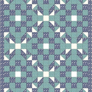 Alpine Cross Quilt Pattern Digital