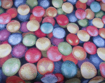 Cushion Furnishing Fabric - Bubbles - Cotton Tapestry - Suitable for Cushions, Pillows, Bags, Oven Gloves