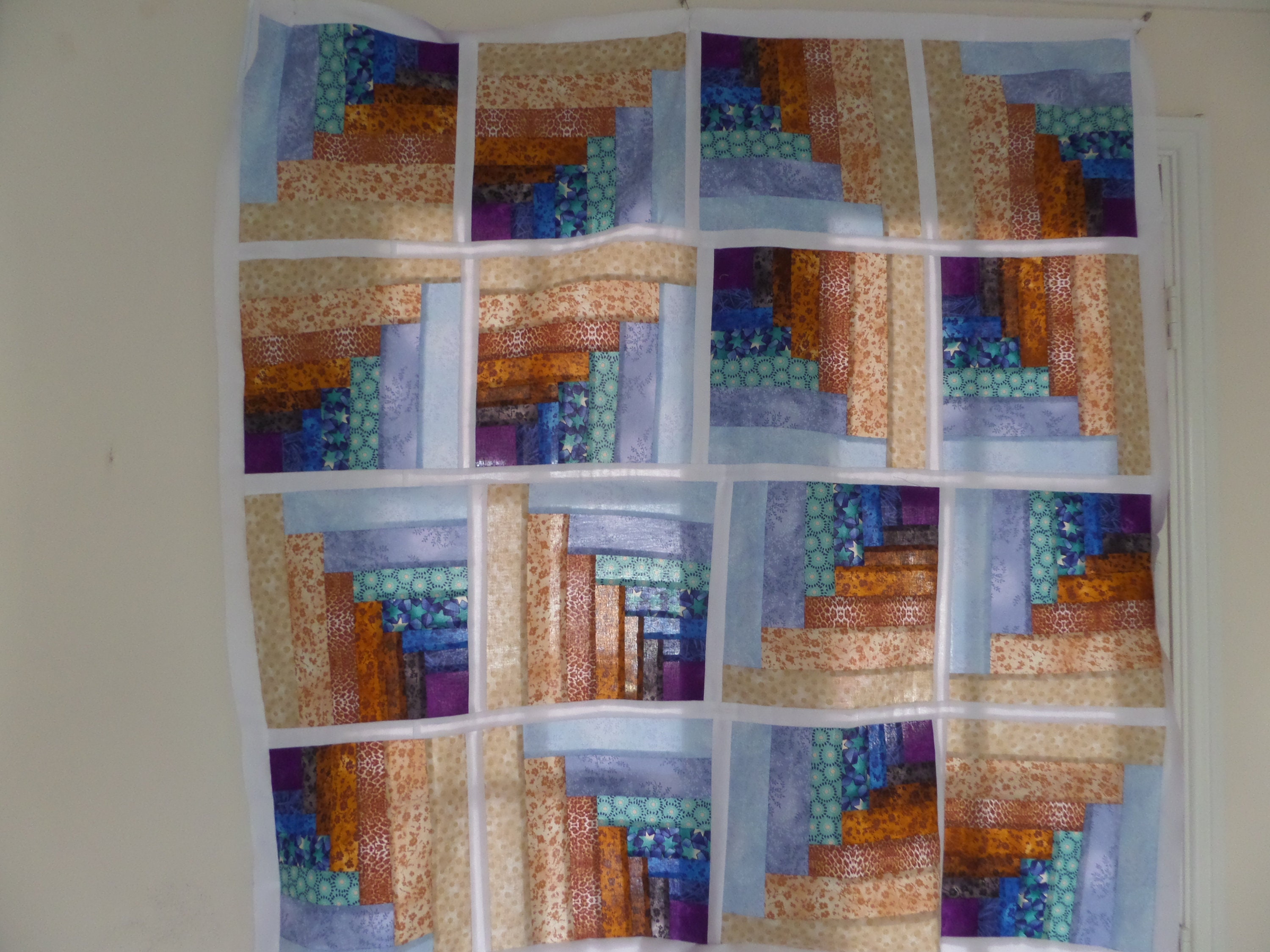 Log Cabin Tunnels Quilt Pattern Digital Etsy