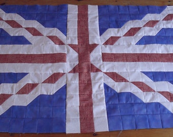 Union Jack Lap Quilt Pattern Digital