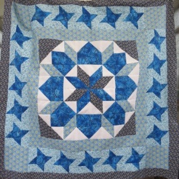 Medallion Bethlehem Star Quilt Pattern Digital