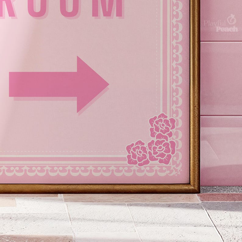 Crying Room Sign | Digital Art Print image 3
