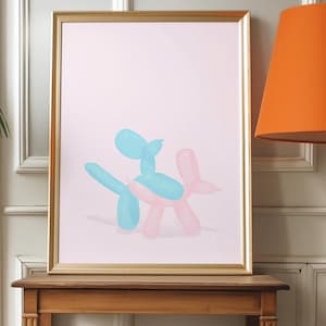 Doggy Style Balloon Animals | Digital Art Print