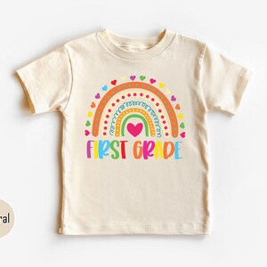 Leraar eerste leerjaar T-shirt eerste schooldag, 1e schooldag, terug naar school, shirt kleuterschool, Hello School-T-shirt, kindershirt-SC013