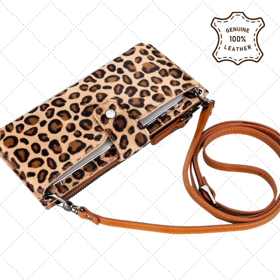 Phone Purse and Wallet,leather Phone Crossbody Zippered ,women's Wallet