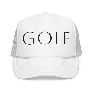 Embroidered Foam Trucker golf Hat