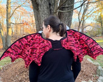 Wearable Dragon Wings: Accessory for Costumes, Renaissance Fairs, and Comic Cons