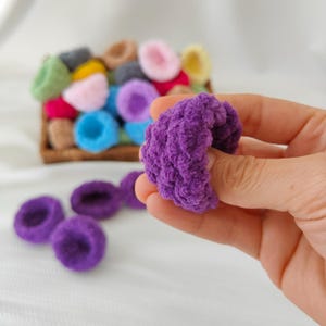 Handgemaakte Stim Crochet Fidget Toy, knusse fidget voor tieners en volwassenen, Silent Fidget Pop-it