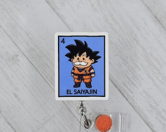 Loteria El Doctor Saiyajin Badge Reel Farmacia Super