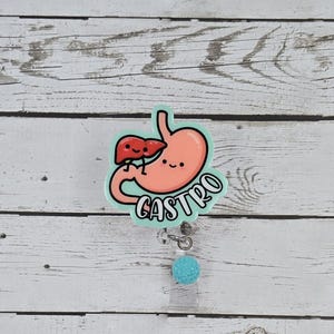 Gastro stomach and liver Badge Reel gastroenterologists