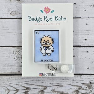 Loteria El Doctor Badge Reel Farmacia
